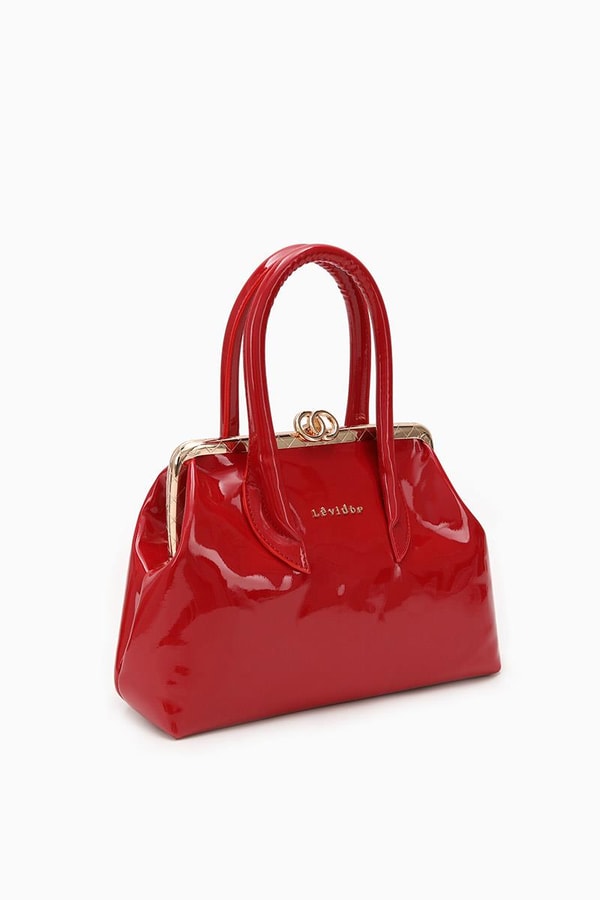 LevidorLevidor KIRMIZI RUGAN Croko Deri El Çantası