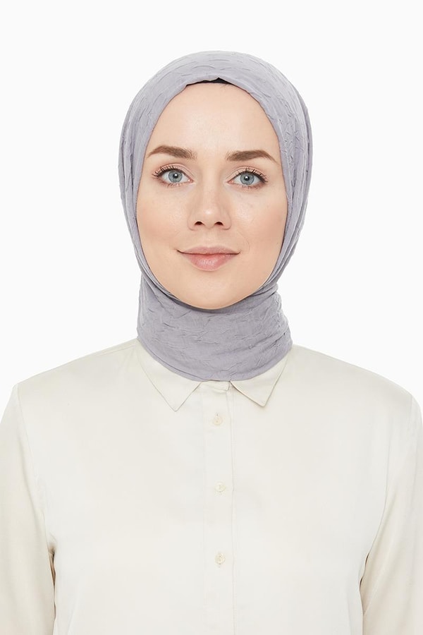 LevidorLevidor Koyu Gri Bambu Kraş Şal