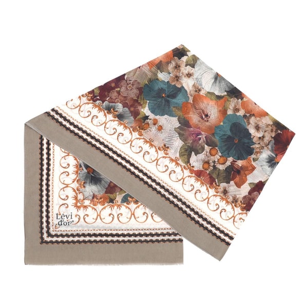 LevidorLevidor Koyu Vizon Pamuk Şal