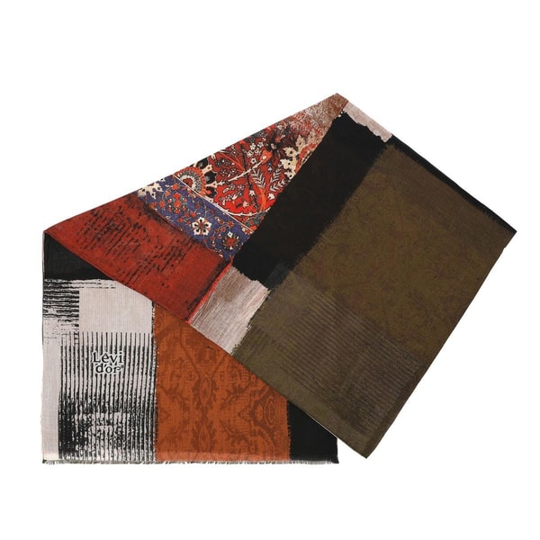 LevidorLevidor Koyu Vizon Pamuk Şal