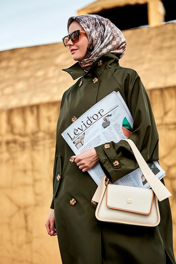 LevidorLevidor Krem Asimetrik Tasarım El Çantası