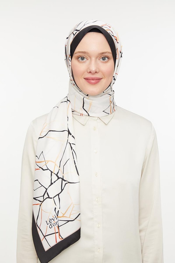 LevidorLevidor Krem Twill Şal