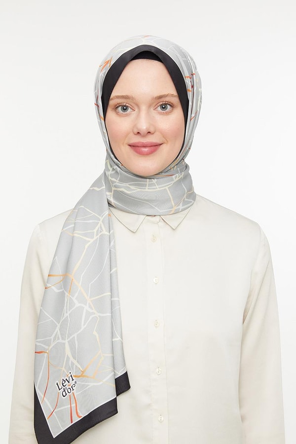 LevidorLevidor Küf Yeşili Twill Şal