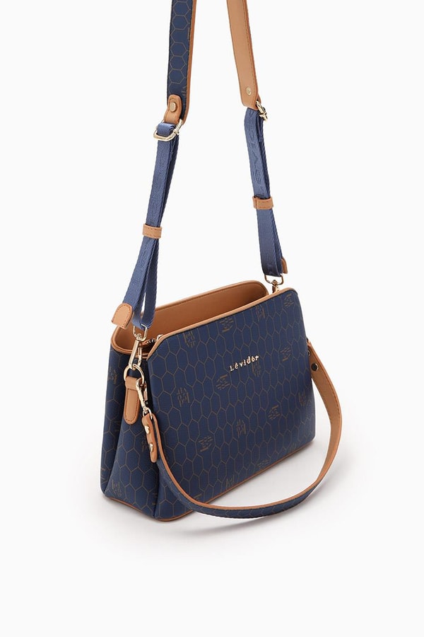LevidorLevidor Lacivert Ayarlanabilir Askılı El Çantası