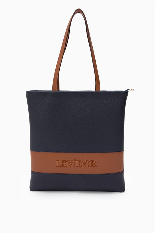 LevidorLevidor Lacivert Shopper Çanta