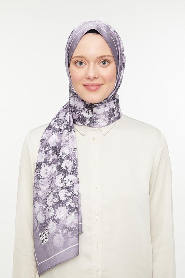 LevidorLevidor Lavanta Twill Şal