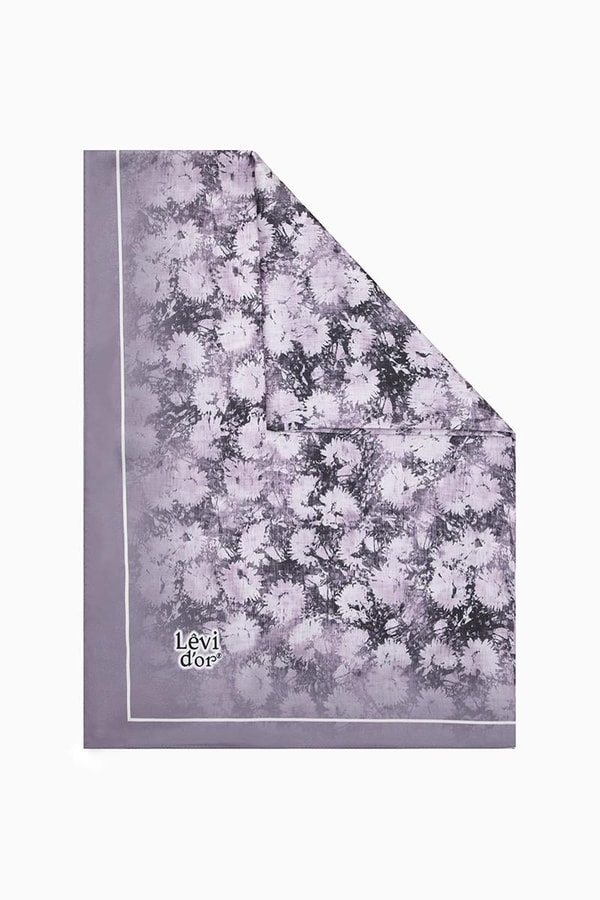 LevidorLevidor Lavanta Twill Şal