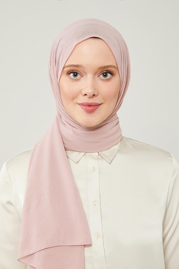 LevidorLevidor Lila Düz Renk Frozen Krep Şal