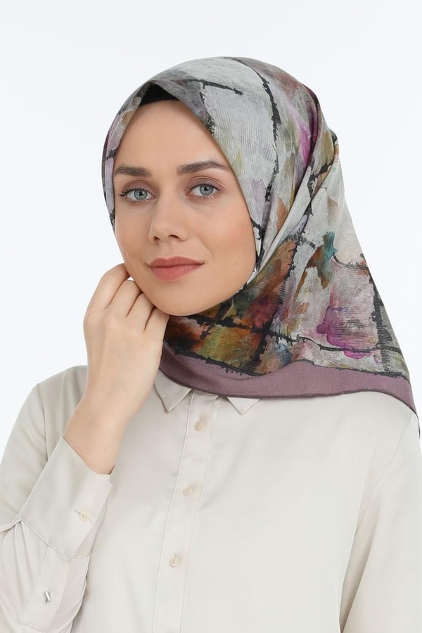 LevidorLevidor Lila Pamuk Eşarp