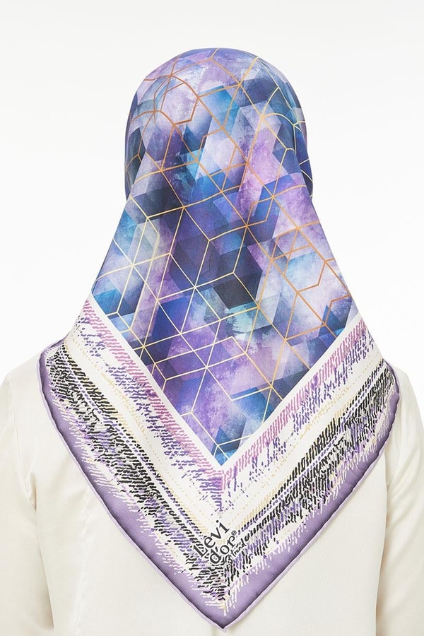LevidorLevidor Lila Trend Twill Eşarp