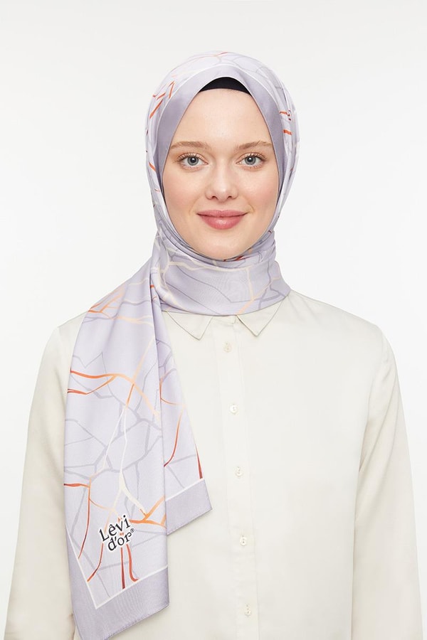 LevidorLevidor Lila Twill Şal