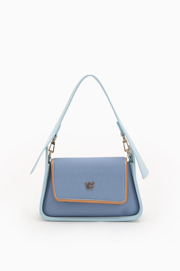 LevidorLevidor Mavi Asimetrik Tasarım El Çantası