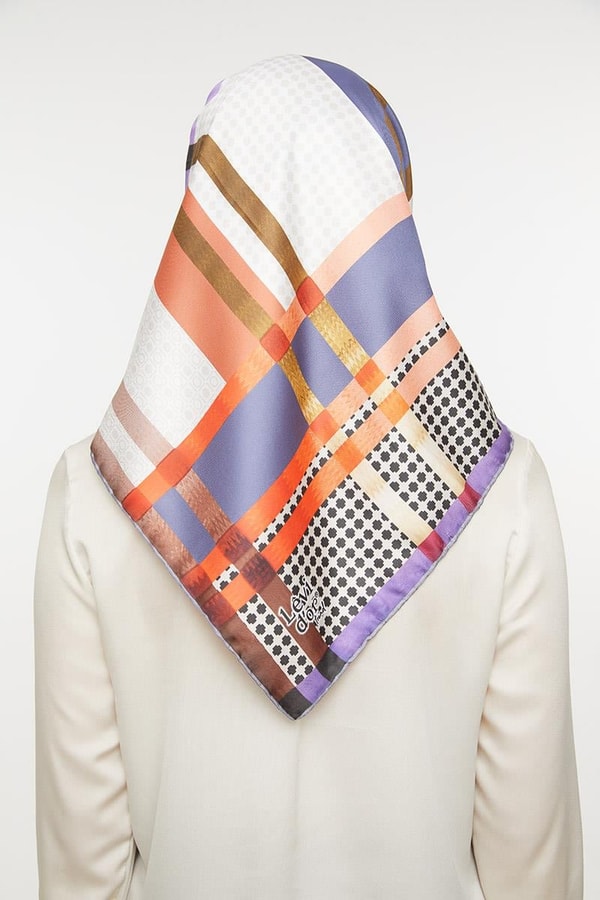 LevidorLevidor Mavi Trend Twill Eşarp