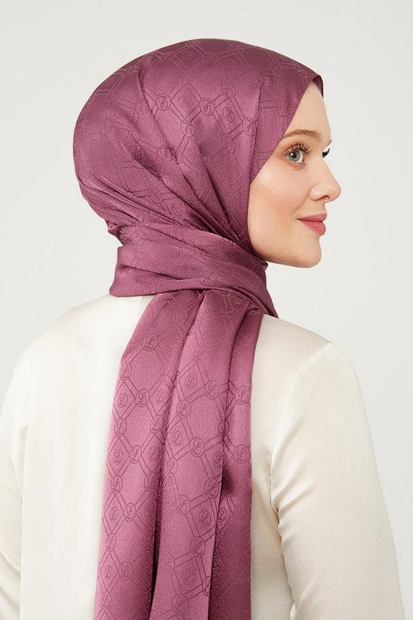 LevidorLevidor Menekşe Levidor Baskılı Jakarlı Elegance Şal