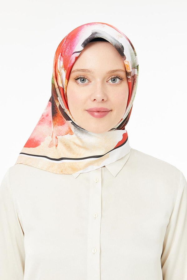 LevidorLevidor Mercan Trend Twill Eşarp