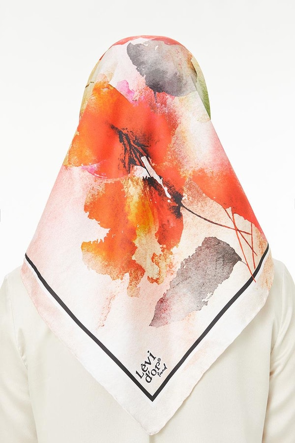 LevidorLevidor Mercan Trend Twill Eşarp