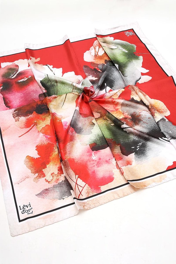 LevidorLevidor Mercan Trend Twill Eşarp