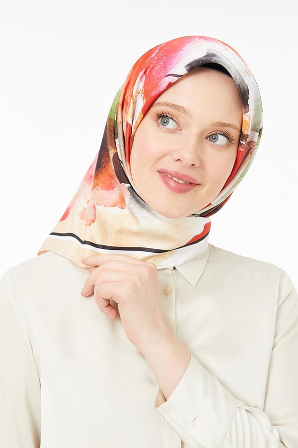 LevidorLevidor Mercan Trend Twill Eşarp