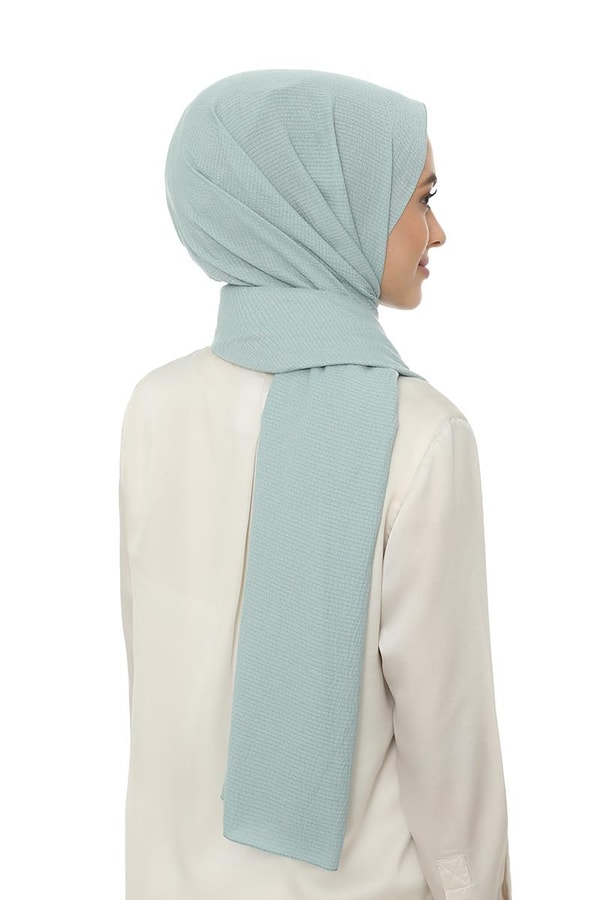LevidorLevidor Mint Yeşili Naturel Cazz Şal