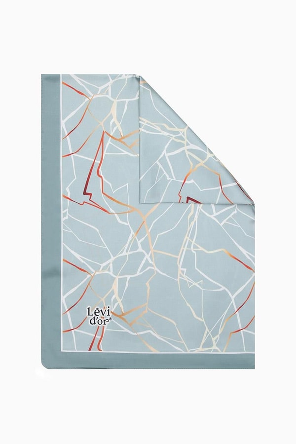 LevidorLevidor Mint Yeşili Twill Şal