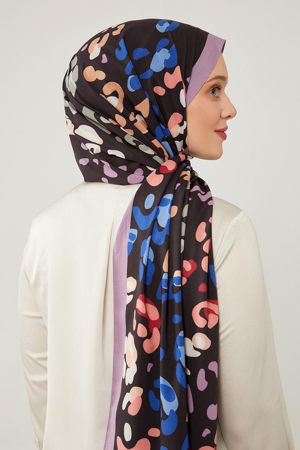 LevidorLevidor Mor Desenli Elegance Şal