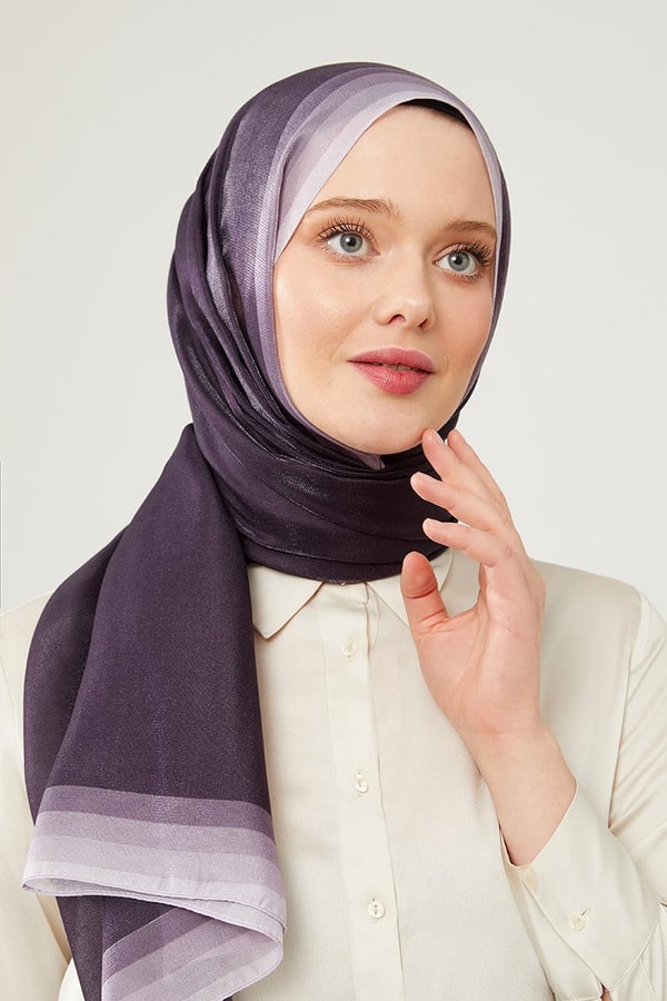 LevidorLevidor Mor Renk Geçişli Kehribar Şal