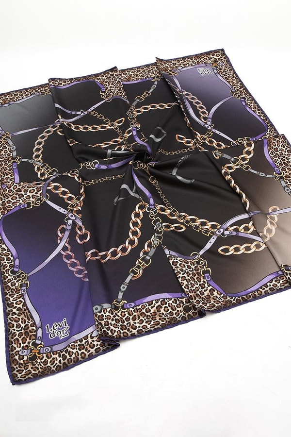LevidorLevidor Mor Trend Twill Eşarp