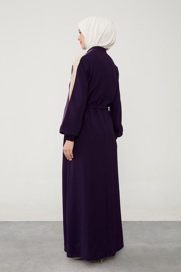 LevidorLevidor Mürdüm Belden Büzgü Detaylı Ferace