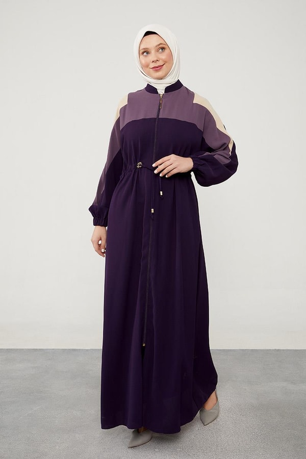 LevidorLevidor Mürdüm Belden Büzgü Detaylı Ferace