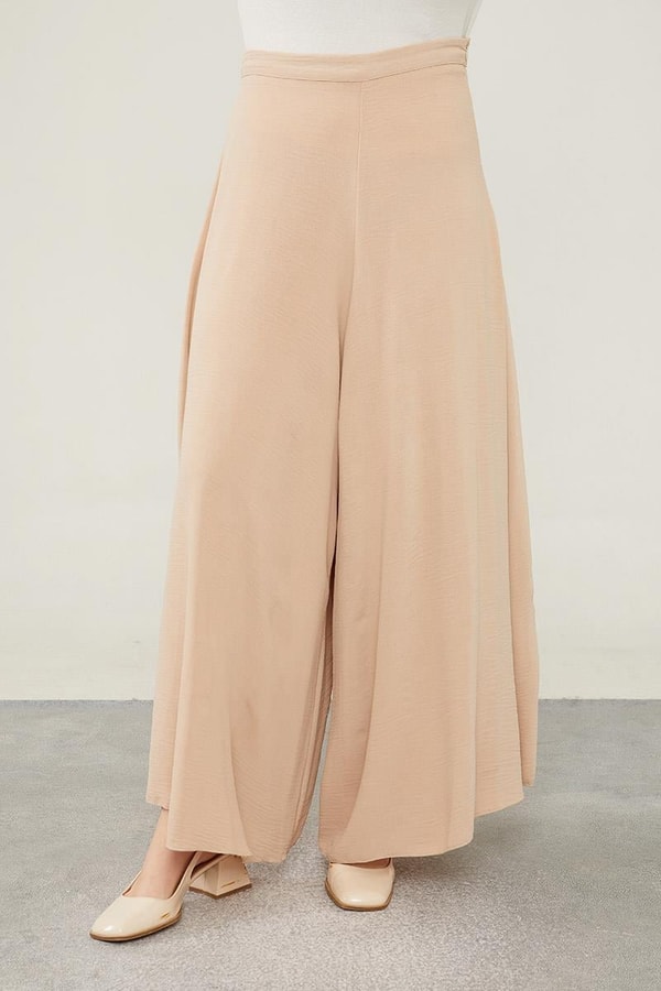 LevidorLevidor Mürdüm Çiçek Baskılı Pantolonlu Bluz Takım