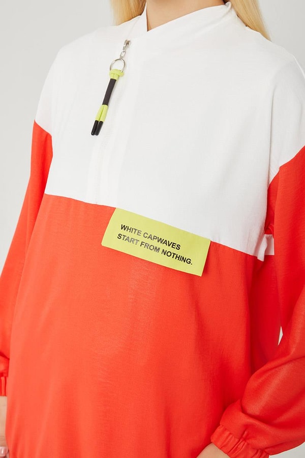 LevidorLevidor Oranj Bisiklet Yaka Ribanalı Spor Takım