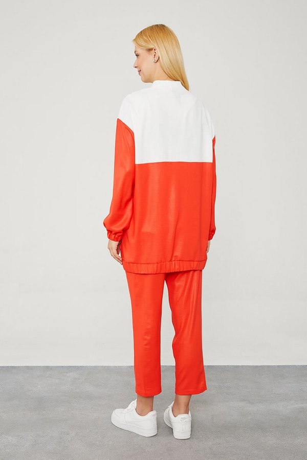 LevidorLevidor Oranj Bisiklet Yaka Ribanalı Spor Takım