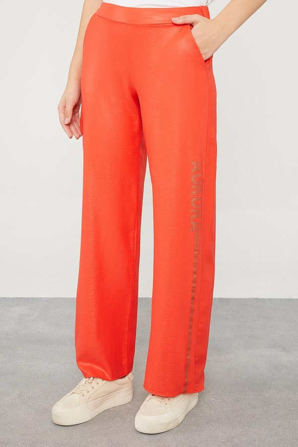 LevidorLevidor Oranj Kapüşonlu Kanguru Cepli Spor Takım