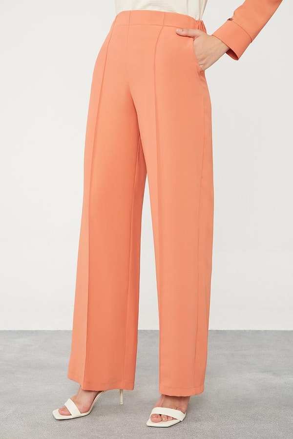 LevidorLevidor Oranj Taş Zincir Aksesuarlı İkili Takım