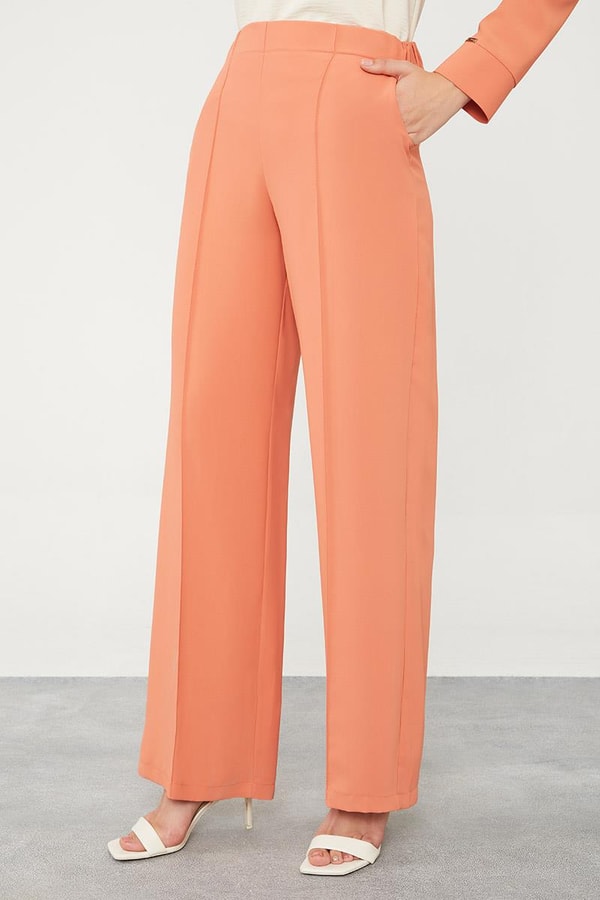 LevidorLevidor Oranj Taş Zincir Aksesuarlı İkili Takım