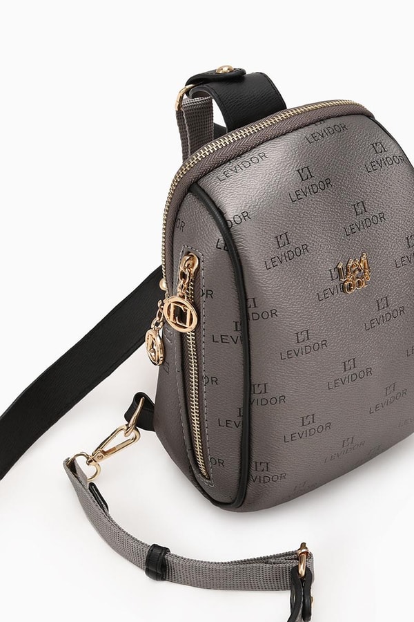 LevidorLevidor Platin Empirme Baskılı Bady Bag Çanta