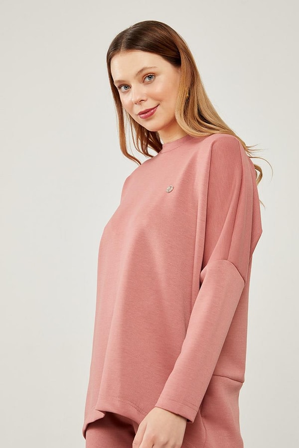 LevidorLevidor Pudra Asimetrik Kesim Tunik