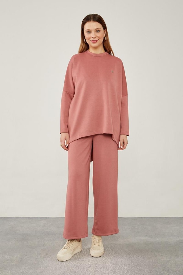 LevidorLevidor Pudra Asimetrik Kesim Tunik