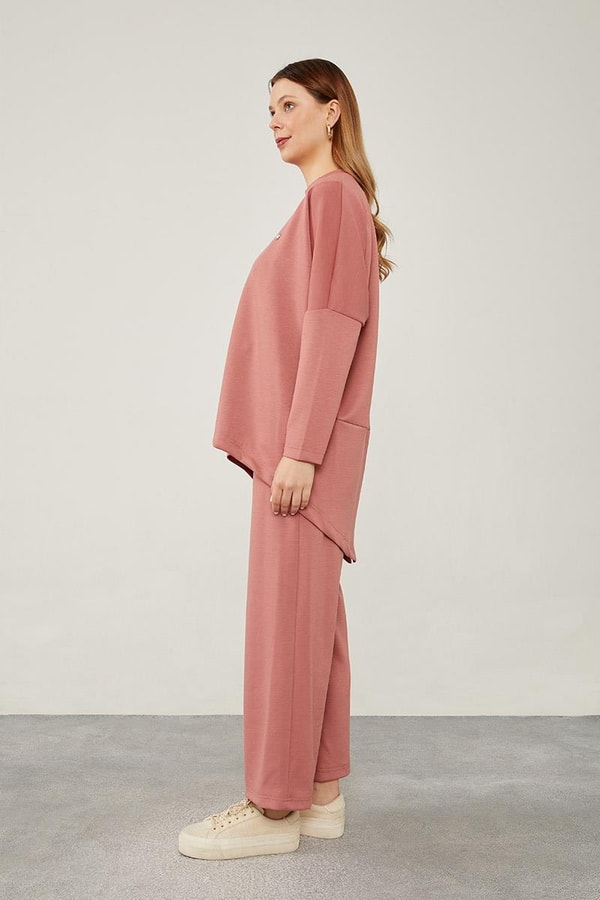 LevidorLevidor Pudra Asimetrik Kesim Tunik