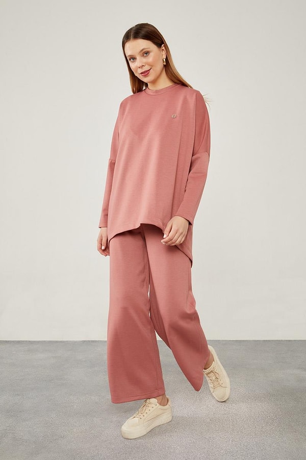 LevidorLevidor Pudra Asimetrik Kesim Tunik