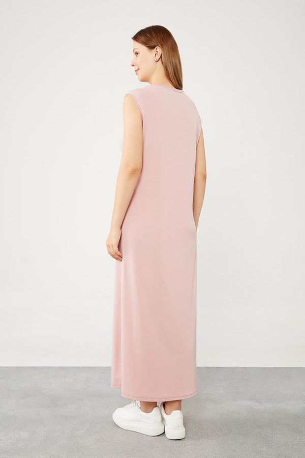 LevidorLevidor Pudra Bisiklet Yaka Kolsuz İçlik