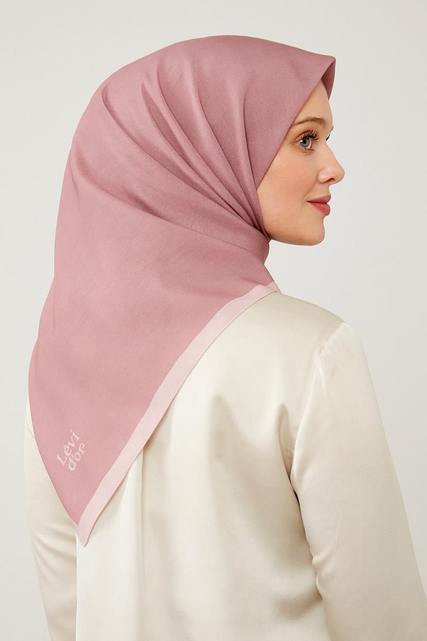 LevidorLevidor Pudra Biye Renk Geçişli Prag Eşarp