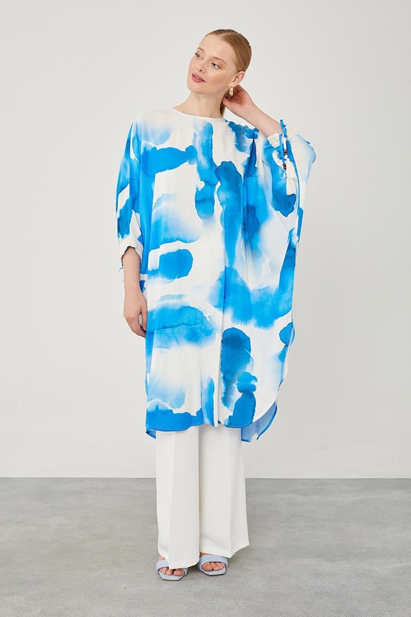 LevidorLevidor Saks Batik Desen Tunik