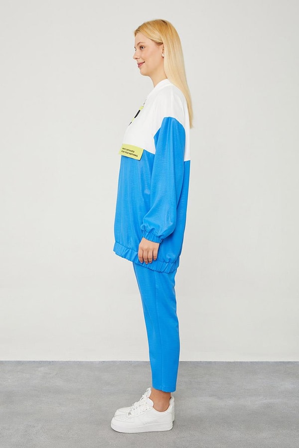 LevidorLevidor Saks Bisiklet Yaka Ribanalı Spor Takım