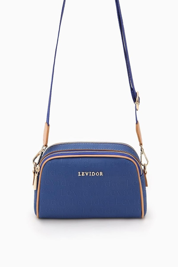 LevidorLevidor Saks Çift Gözlü Para Cüzdanlı Omuz Çantası