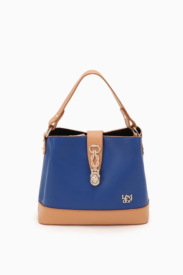 LevidorLevidor Saks Çift Renk Çıkarılabilir Askılı El Çantası