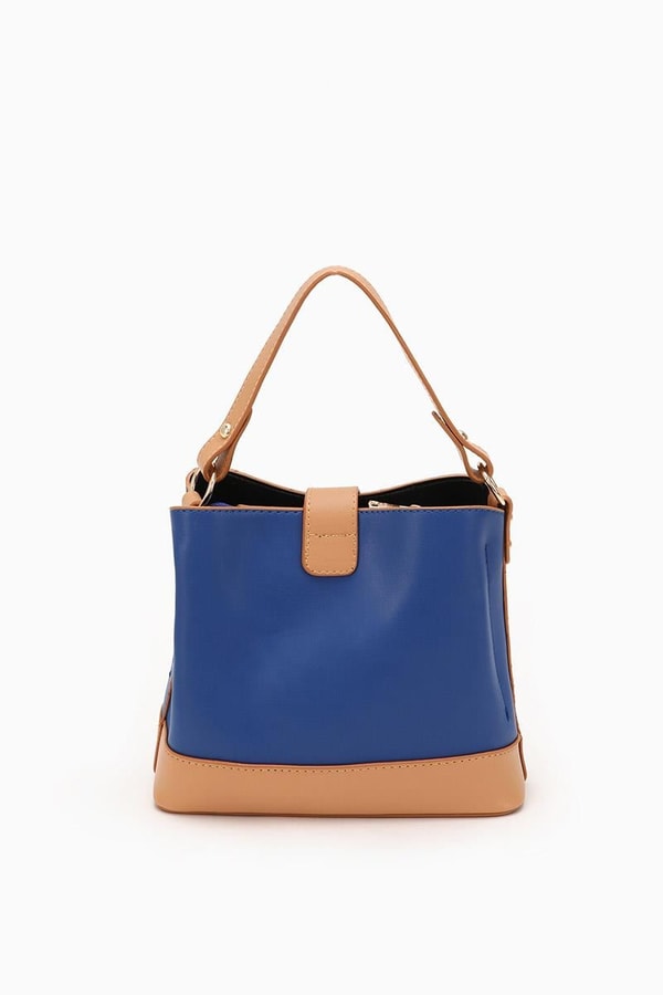 LevidorLevidor Saks Çift Renk Çıkarılabilir Askılı El Çantası