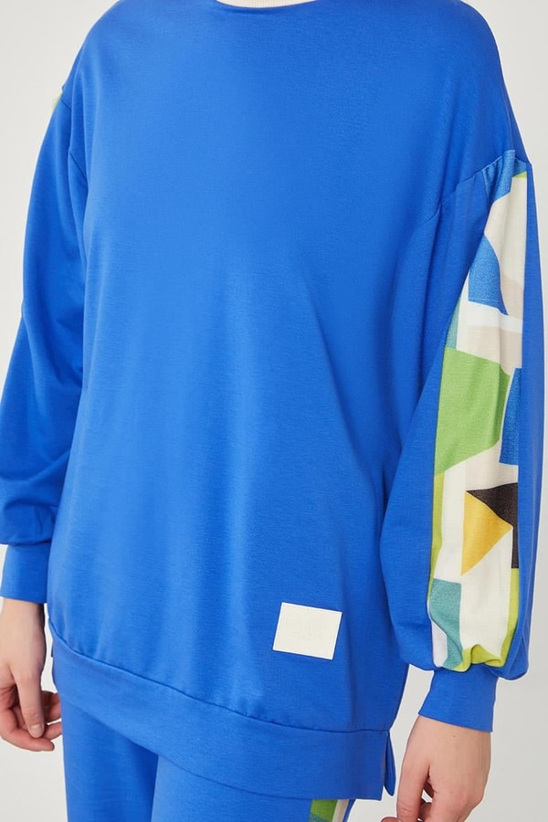 LevidorLevidor Saks Geometrik Desenli Spor Takım