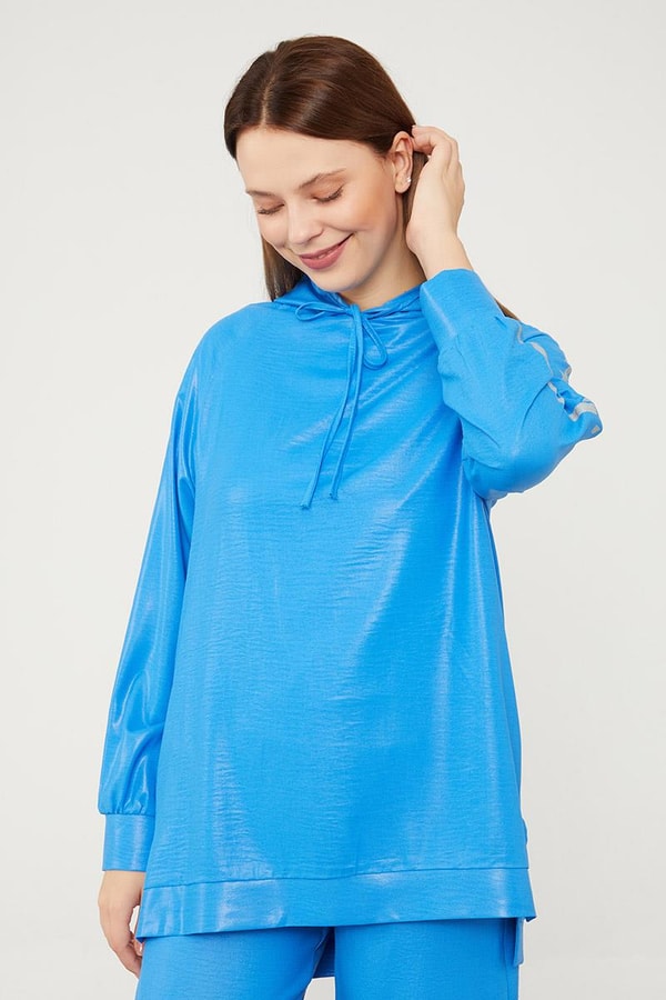 LevidorLevidor Saks Kapüşonlu Kanguru Cepli Spor Takım