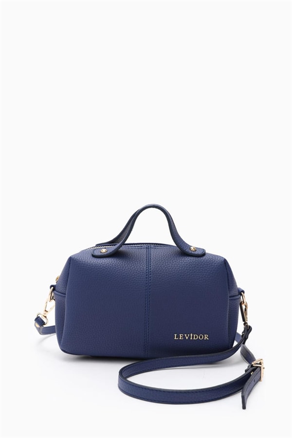 LevidorLevidor Saks Mavisi Çapraz Askılı Sopper Çanta